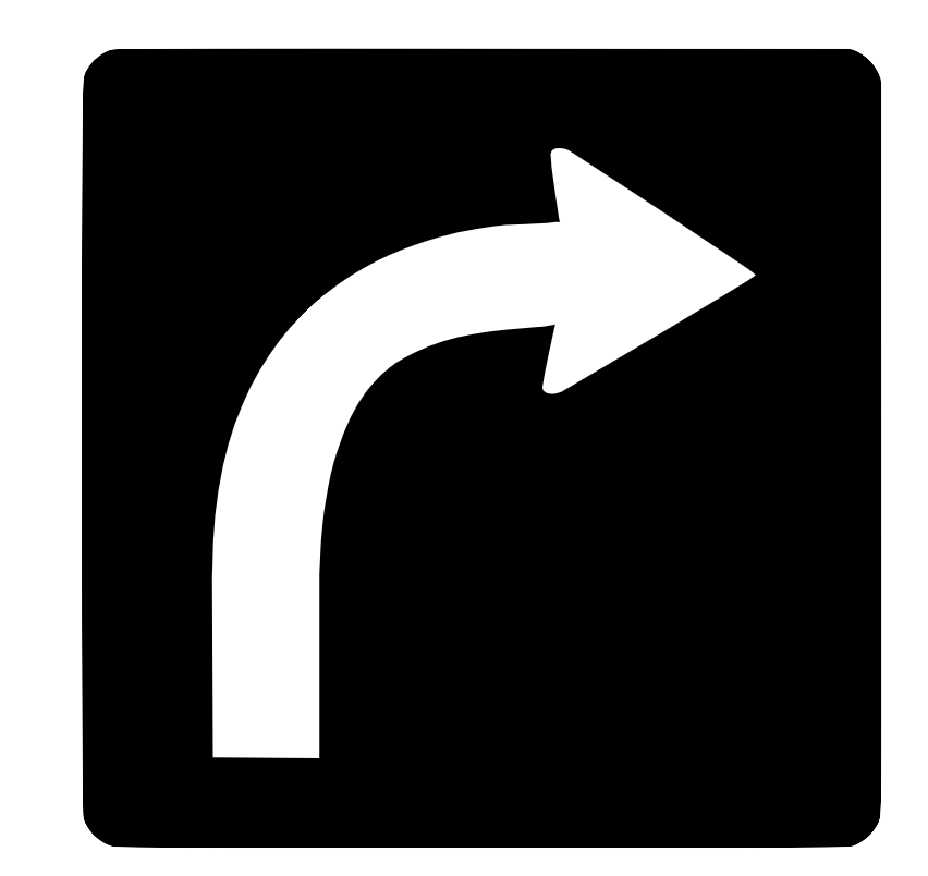 Turn left when you come